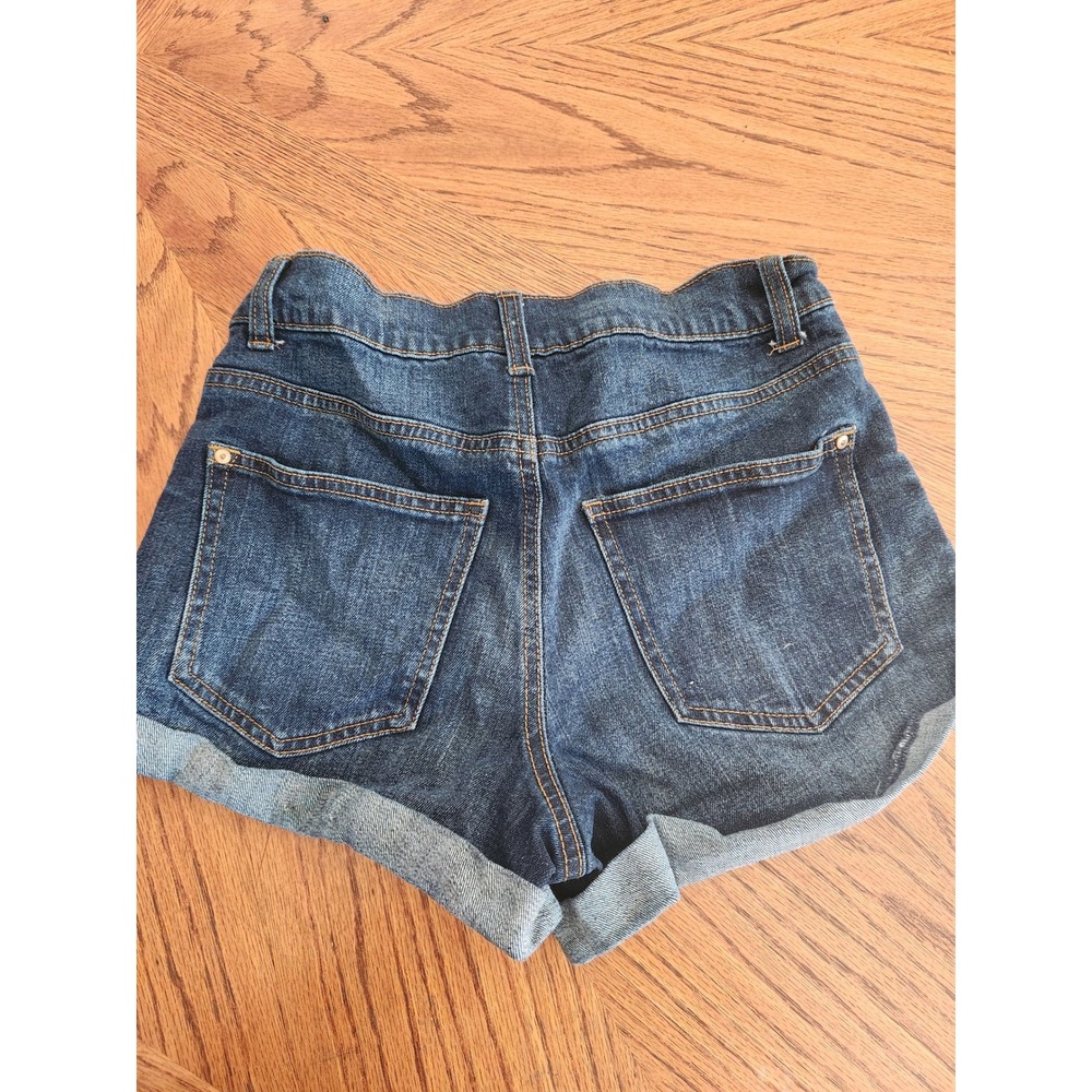 No Boundaries High Rise Denim Shorts